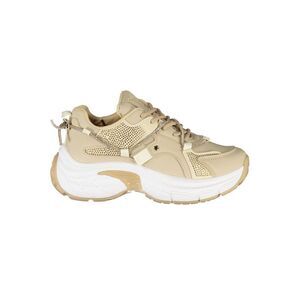 Laura Biagiotti Beige Polyester Women Women's Sneaker